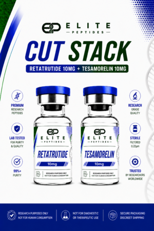 Cut Stack (Retatrutide 10mg & Tesamorelin 10mg)